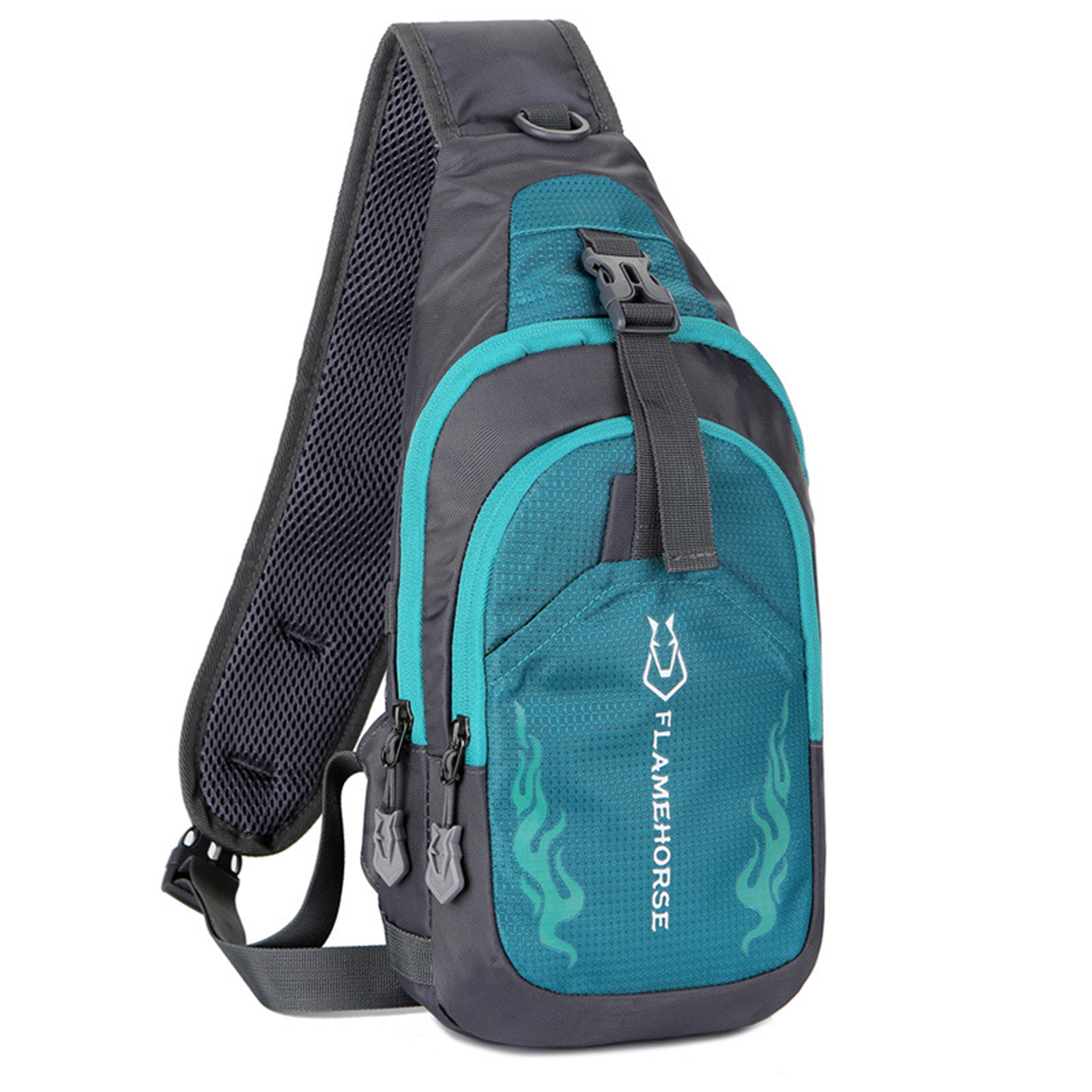 Running Gear Bag - Men Sling Backpack Chest Crossbody Bag