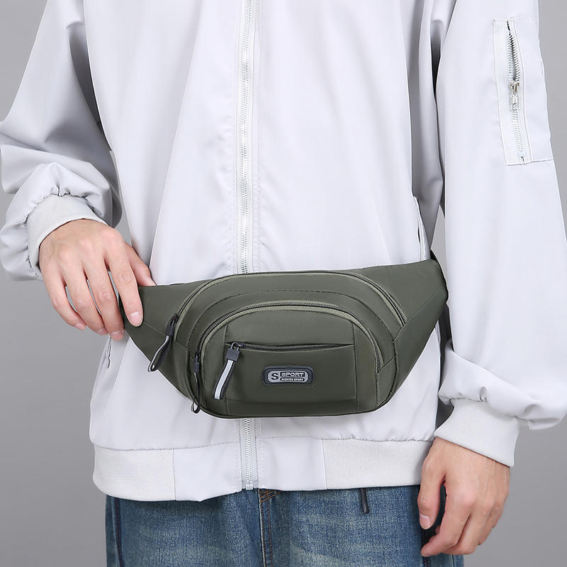 Running Gear Bag - Men's Large Capacity Fitness Waist Pack
