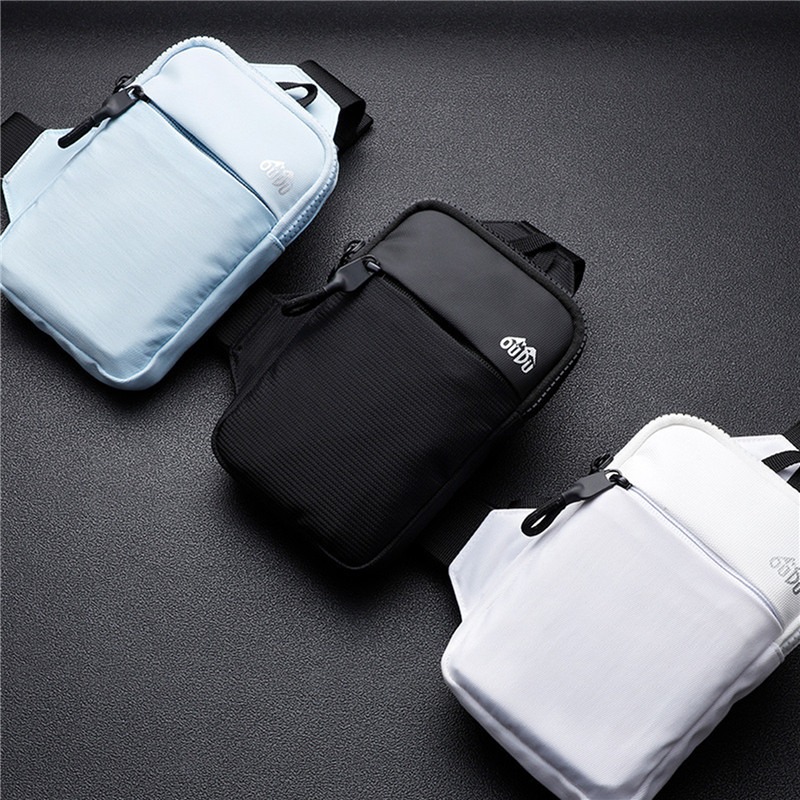 Running Gear Bag - Casual Men Shoulder Chest Bag Nylon