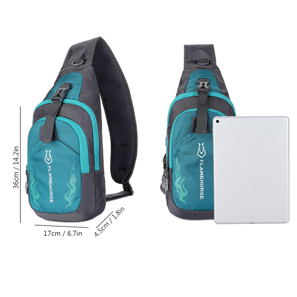 Men Sling Backpack Chest Cross – Running Gear Bag recenzja i cena