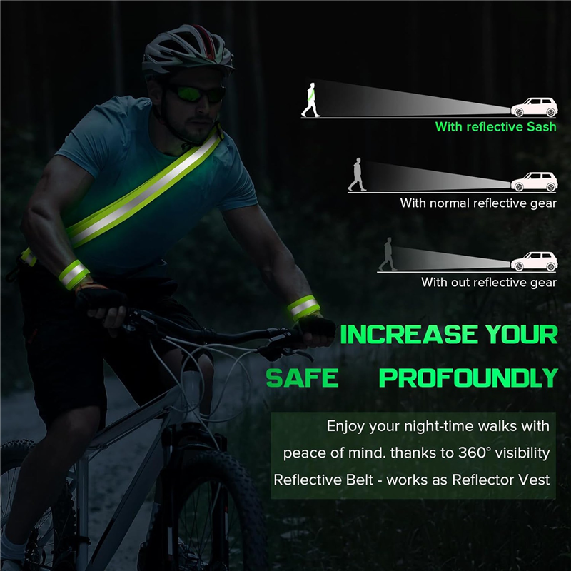 ABJM-2X Reflective Sash For Wa – Running Gear For recenzja i cena