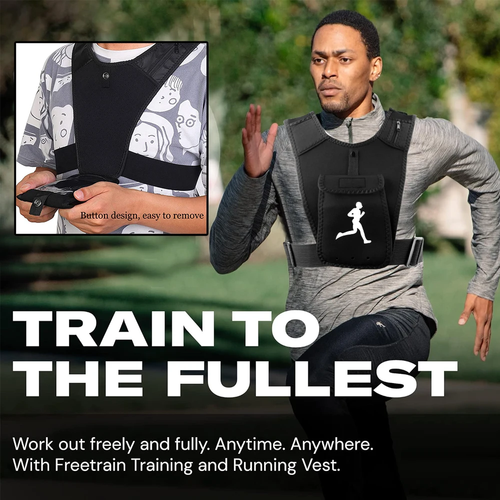 Adjustable Running Vest Phone  – Running Gear Essential recenzja i cena