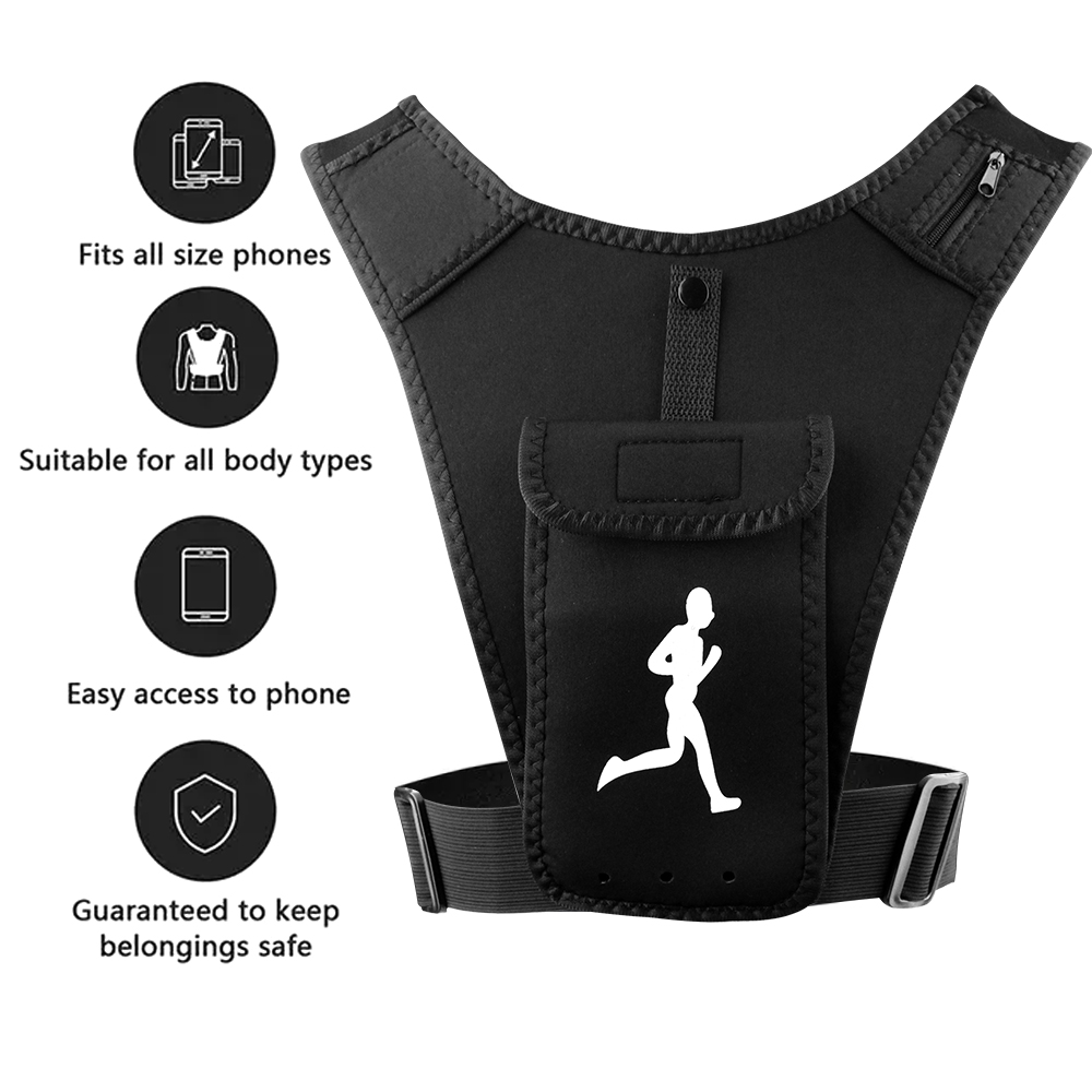 Adjustable Running Vest Phone  – Running Gear Essential recenzja i cena