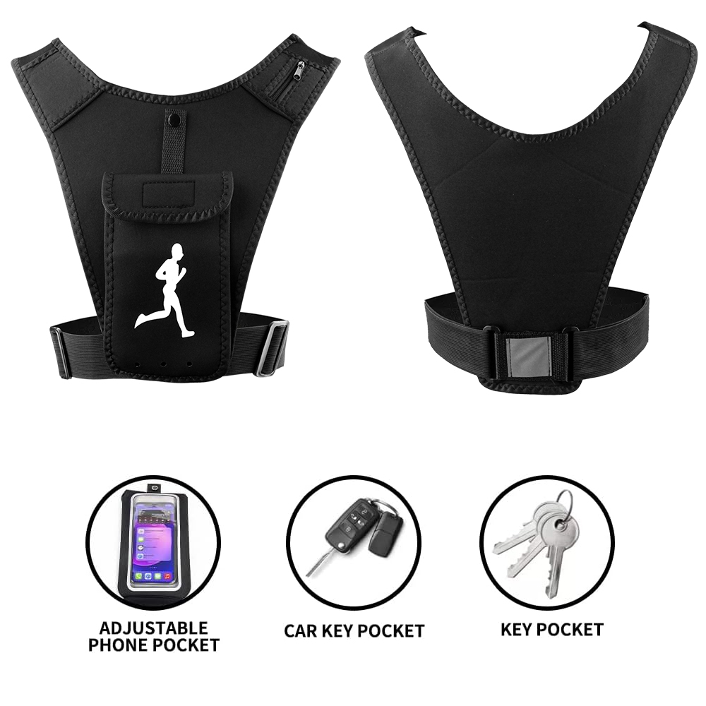 Adjustable Running Vest Phone  – Running Gear Essential recenzja i cena