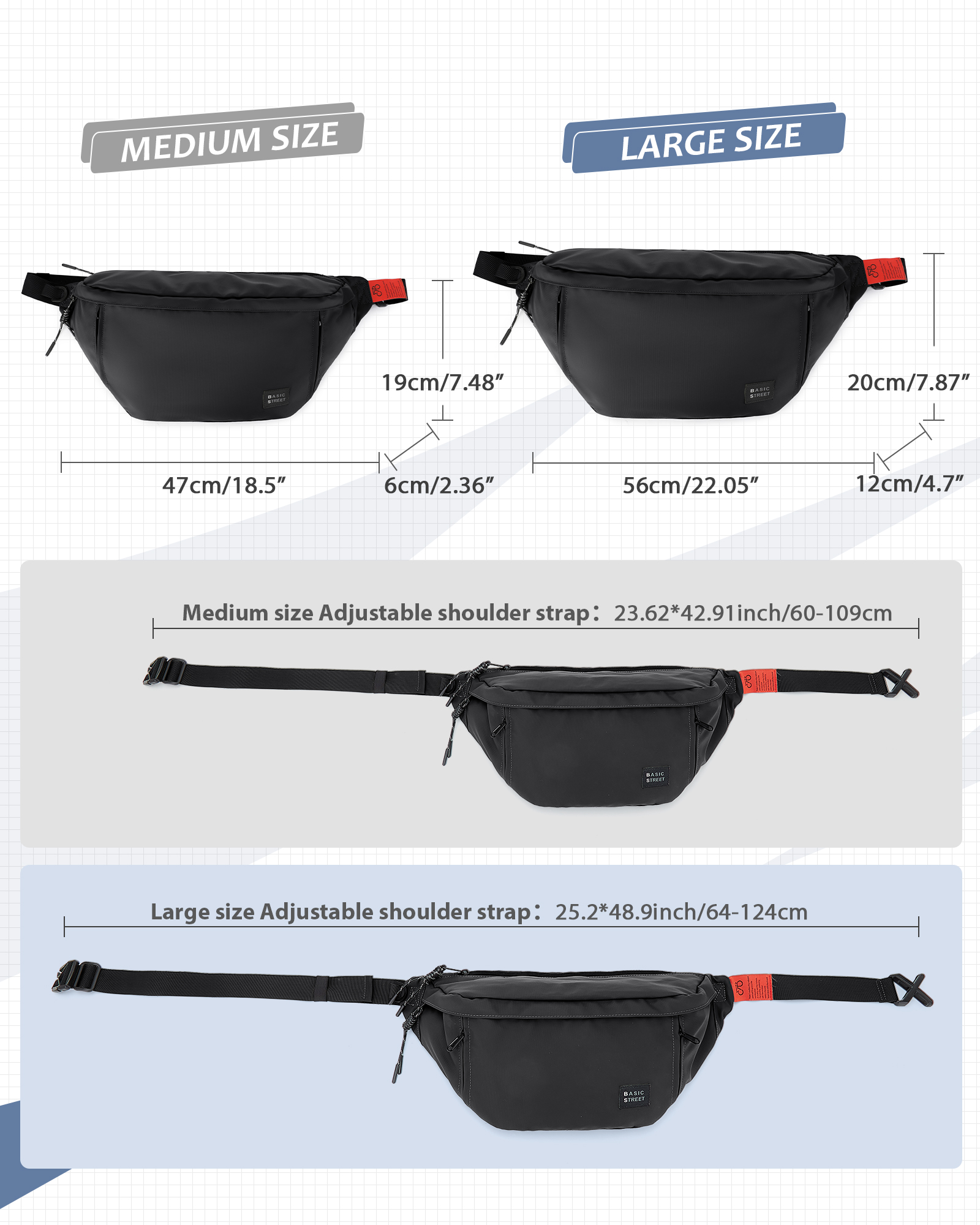 Crossbody Bags for Men,Anti Th – Running Gear Bag recenzja i cena