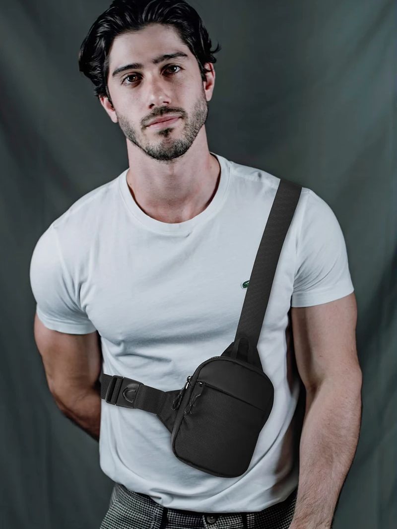 Casual Men Shoulder Chest Bag  – Running Gear Bag recenzja i cena
