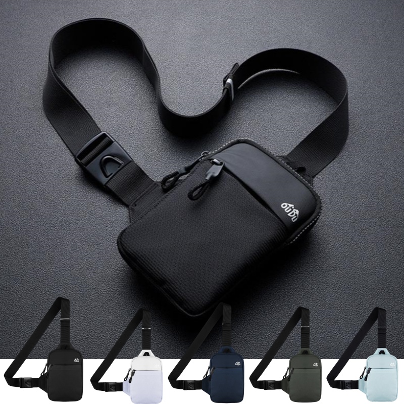 Casual Men Shoulder Chest Bag  – Running Gear Bag recenzja i cena