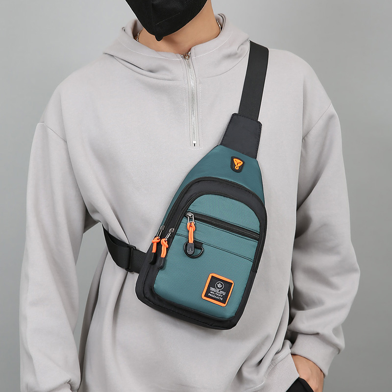 Casual Men Chest Bag Nylon Sma – Running Gear Bag recenzja i cena