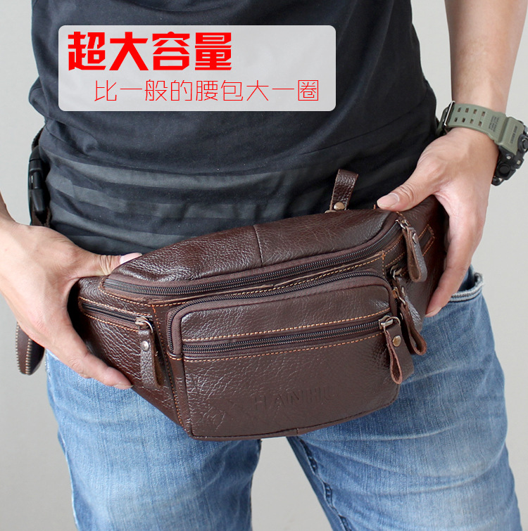 Genuine Cowhide Leather Waist  – Running Gear For recenzja i cena