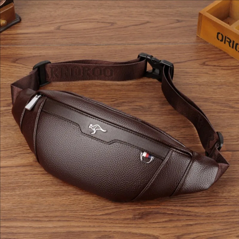 Business Leather Waist Bag Mul – Running Gear Bag recenzja i cena