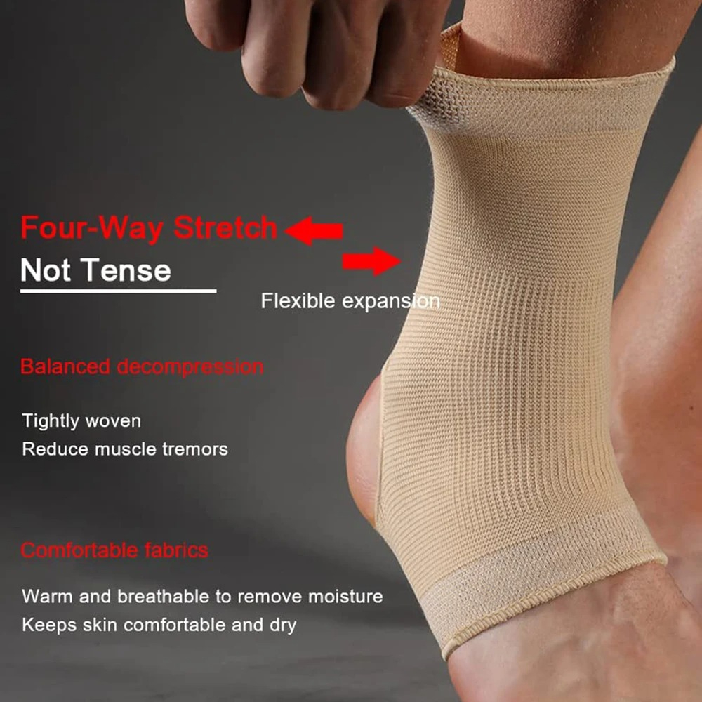 1pc Skin Color Sports Ankle Su – Running Gear For recenzja i cena