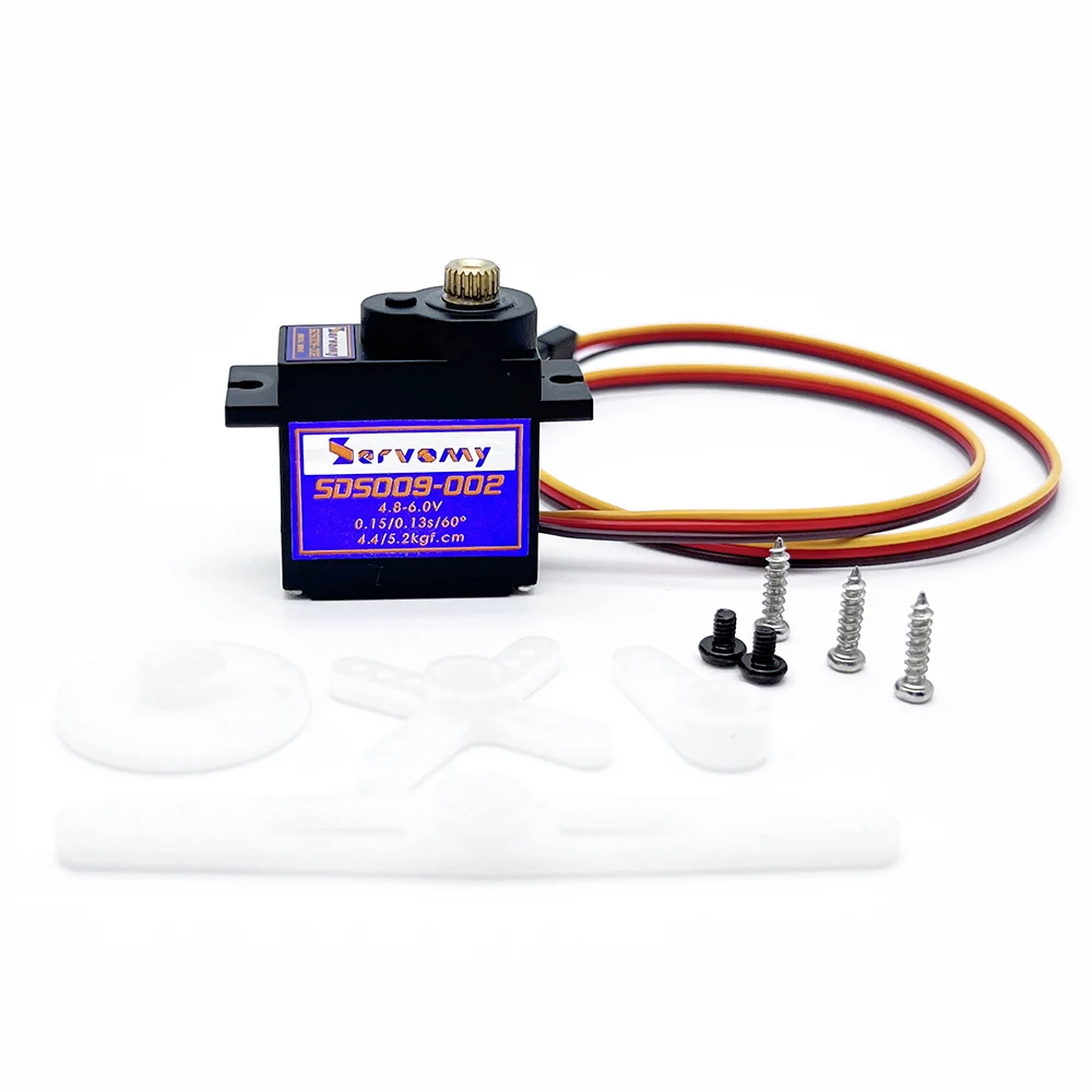 4pcs Servomy SDS009-02 9g Serv – Running Gear Vehicle recenzja i cena