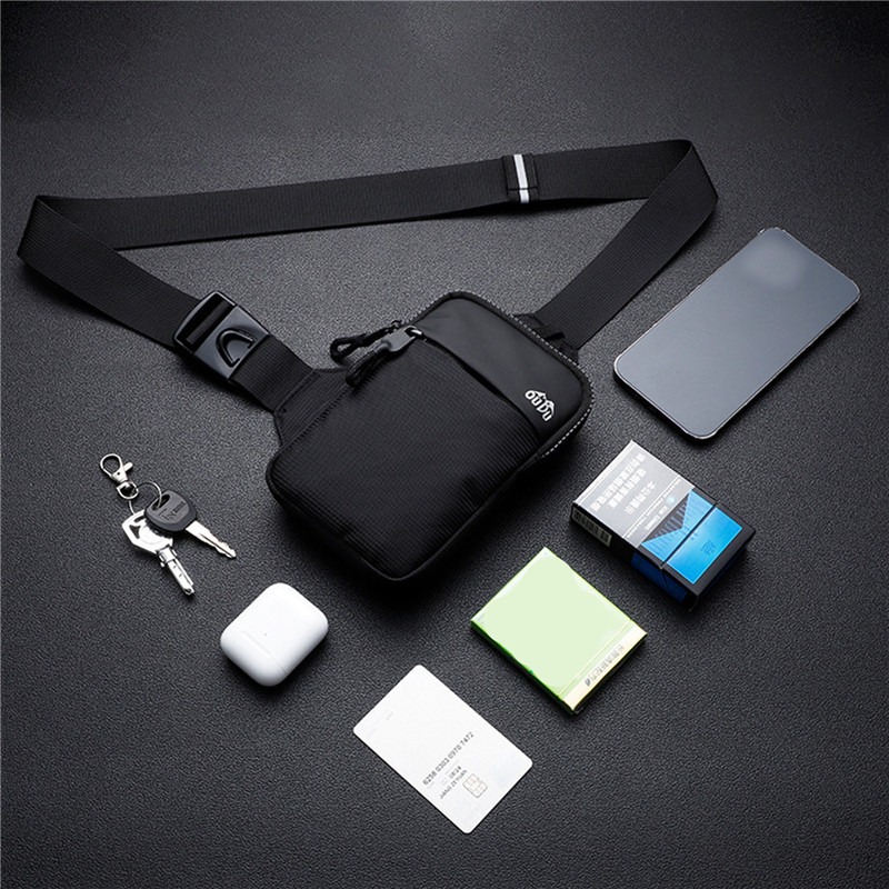 Casual Men Shoulder Chest Bag  – Running Gear Bag recenzja i cena