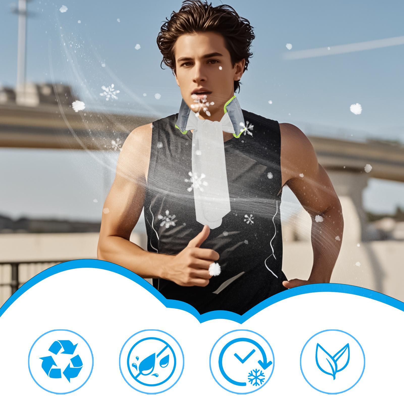Cooling Neck Wrap Reusable Spo – Running Gear Hot Weather recenzja i cena