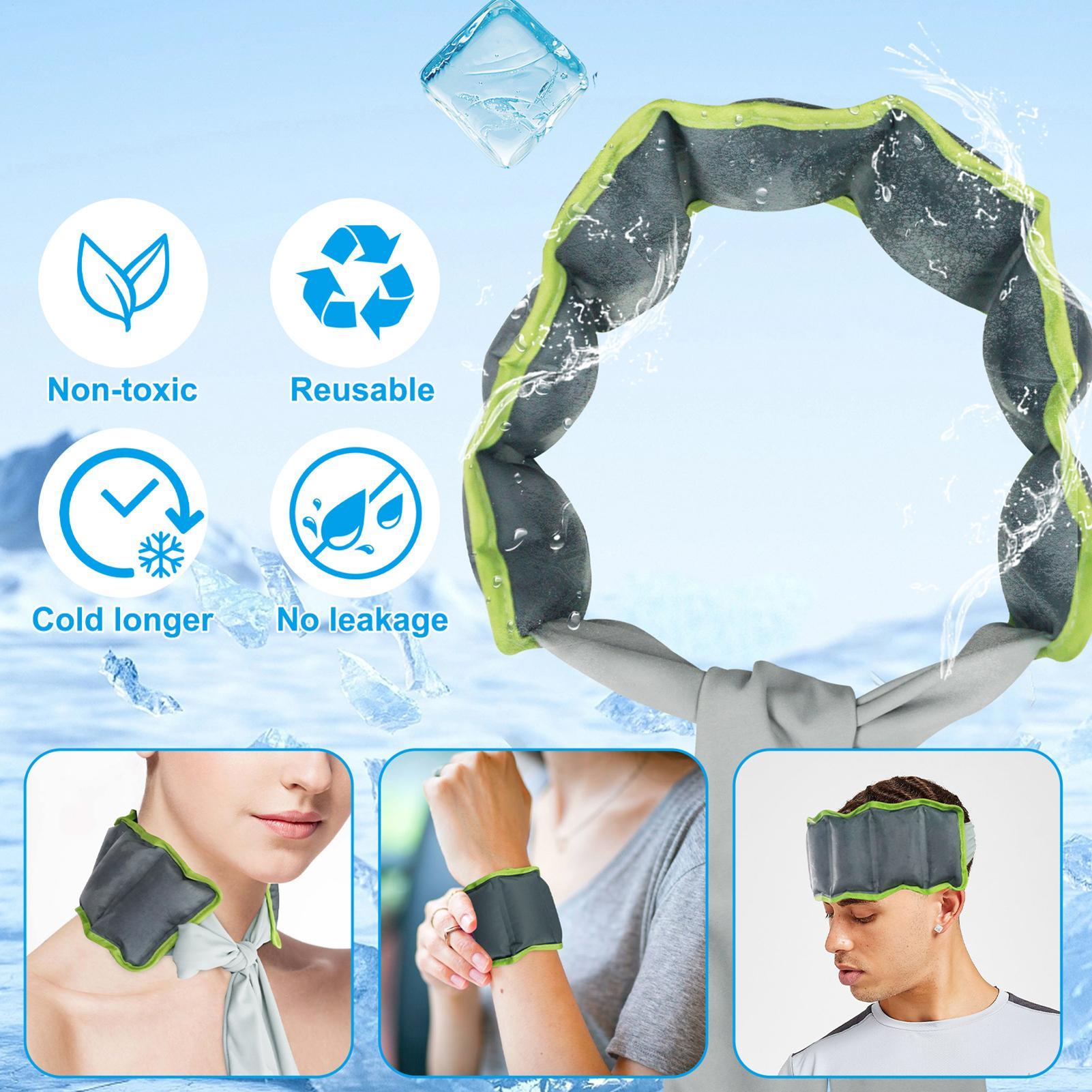Cooling Neck Wrap Reusable Spo – Running Gear Hot Weather recenzja i cena