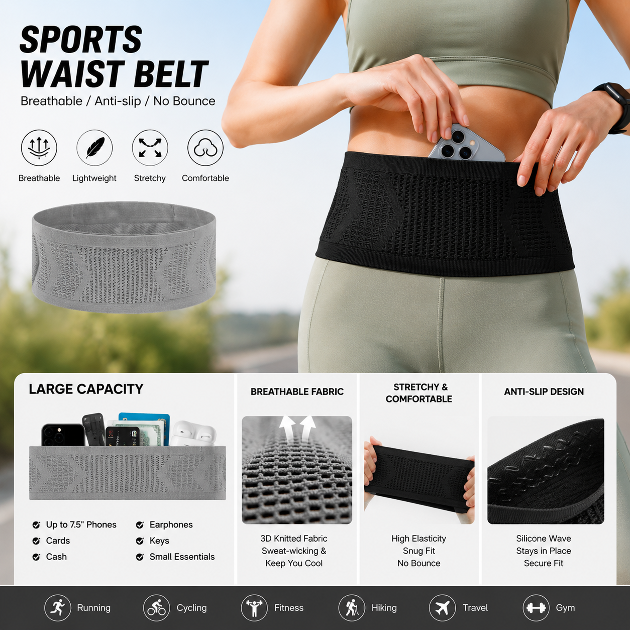 Invisible Anti-Theft Running W – Running Gear Essential recenzja i cena