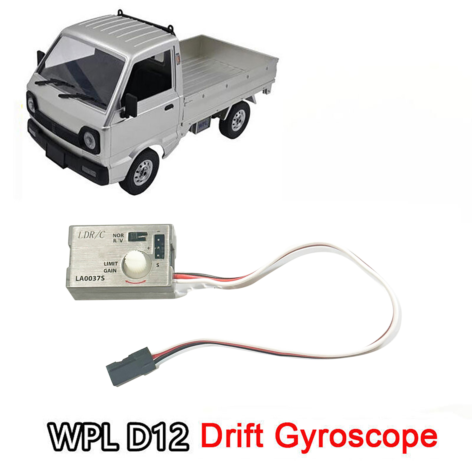 For WPL D12 Digital Gyroscope  – Running Gear Vehicle recenzja i cena