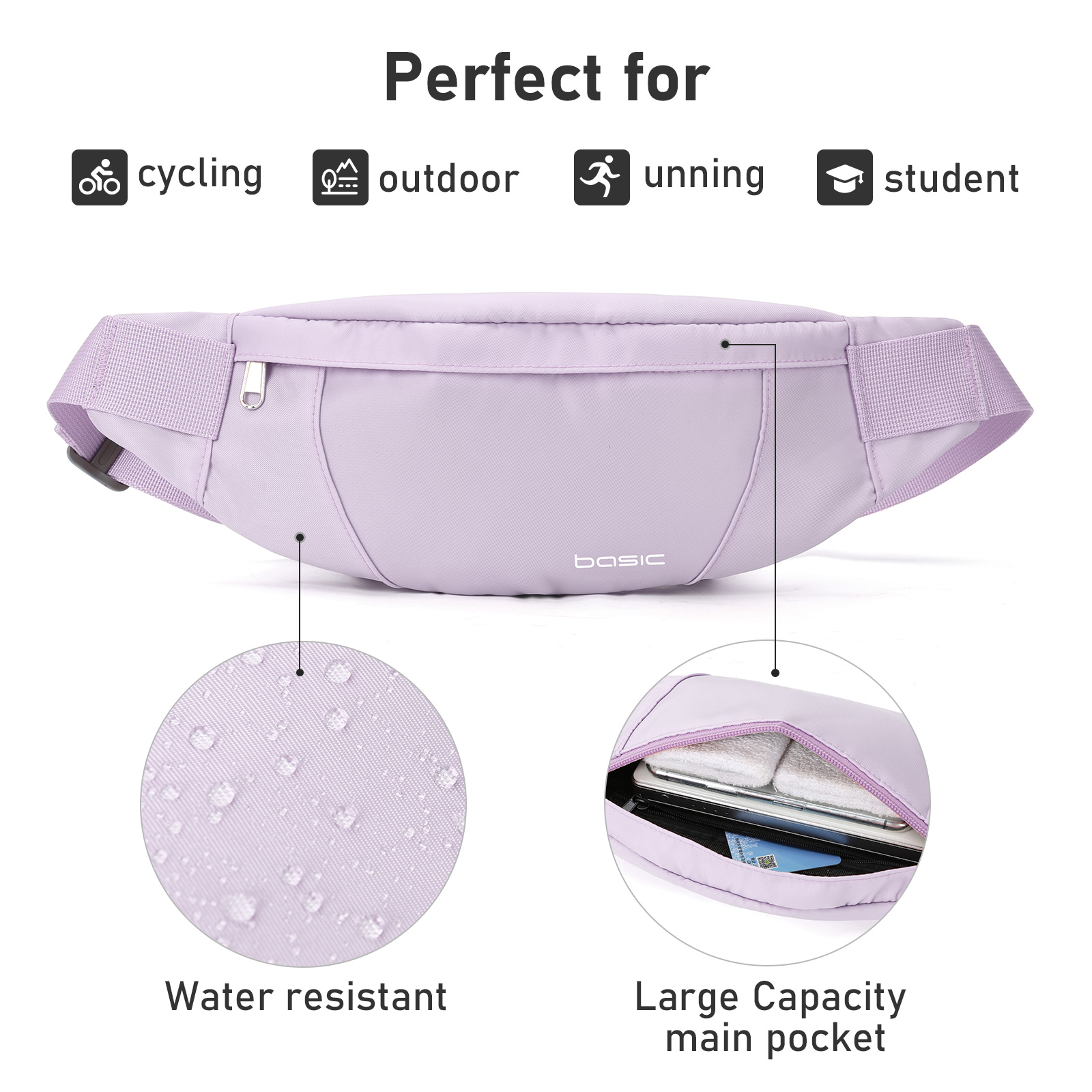 Fashion Running Waist Bag Wate – Running Gear For recenzja i cena