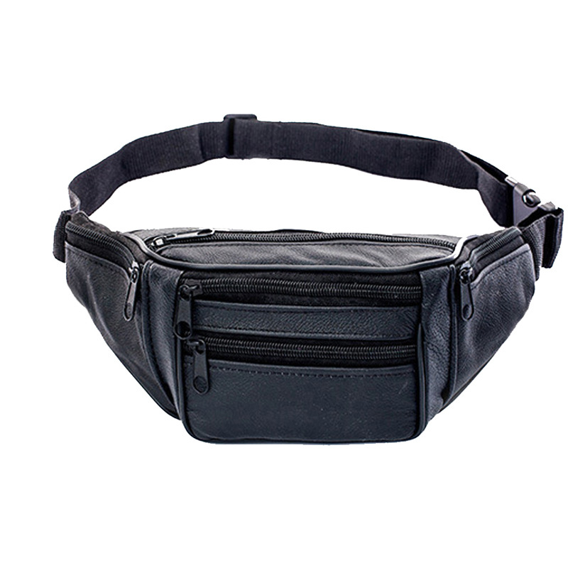 Leather Men Waist Chest Bag Th – Running Gear For recenzja i cena